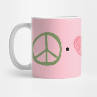 Peace Love Cows Mug